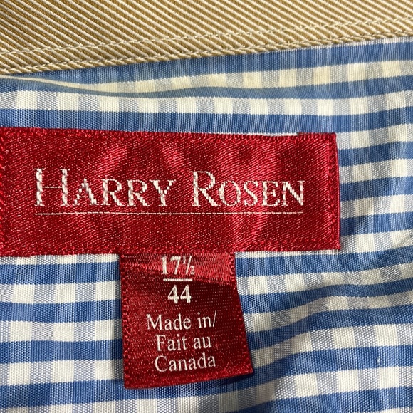 HARRY ROSEN Men’s Shirt. - Picture 6 of 9